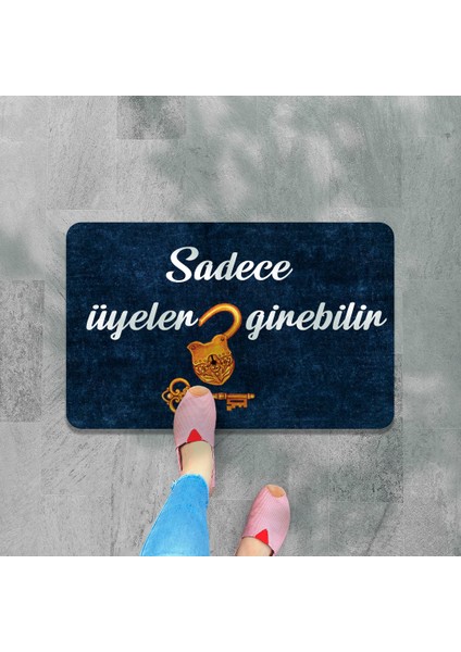 Dijital Baskılı Kapı Önü Paspas Çiçek Desenli Hoş Geldiniz Yazılır Ev Içi ve Dışı Banyo Mutfak Çocuk Odası Için kullanılabilir 45X70