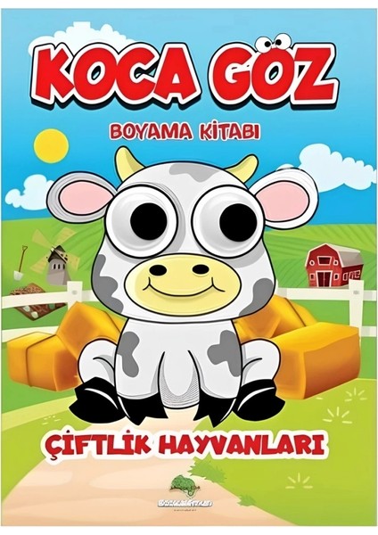  Koca Göz Çiftlik Hayvanları Boyama Kitabı