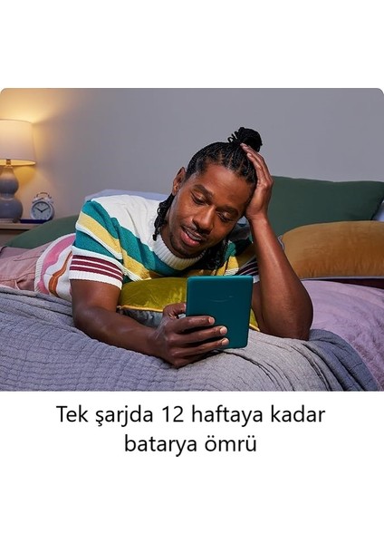 7″ Paperwhite 2024 E Kitap Okuyucu 16 gb Reklamlı Yeşil