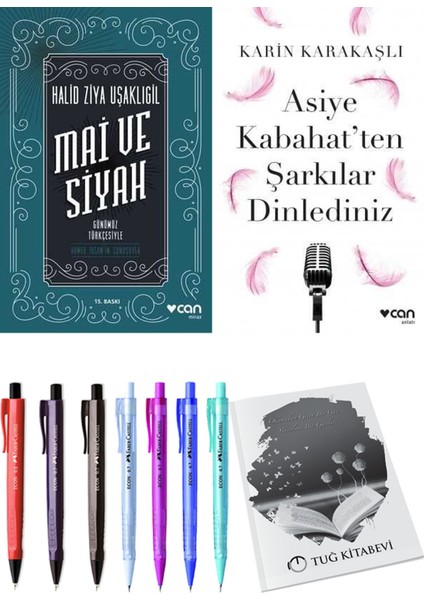 Asiye Kabahat'ten Şarkılar Dinlediniz ve Mai ve Siyah Halid Ziya Uşaklıgil