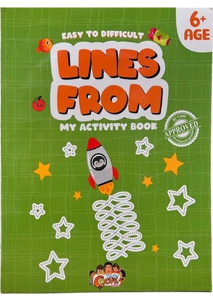 Lines From My Activity Book 6 Yaş