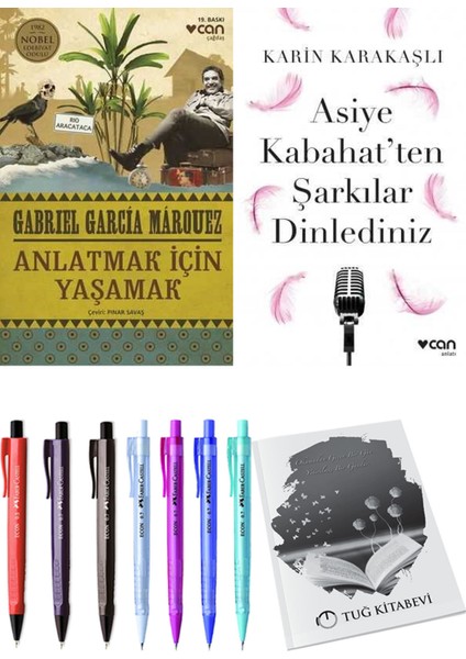 Asiye Kabahat'ten Şarkılar Dinlediniz ve Anlatmak Için Yaşamak Gabriel Garcia Marquez