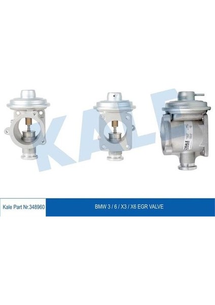 348960 Egr Valfi Bmw M57 D30 E60 E90 E92 E63 E83 E70 E71 E71 11717804352