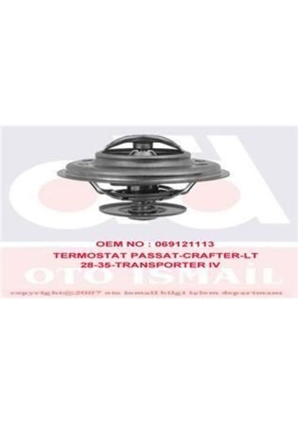 TH596887 Termostat (87C) Crafter LT35 Passat T4 A100 A6 A80 2.0 2.3d 2.5tdı