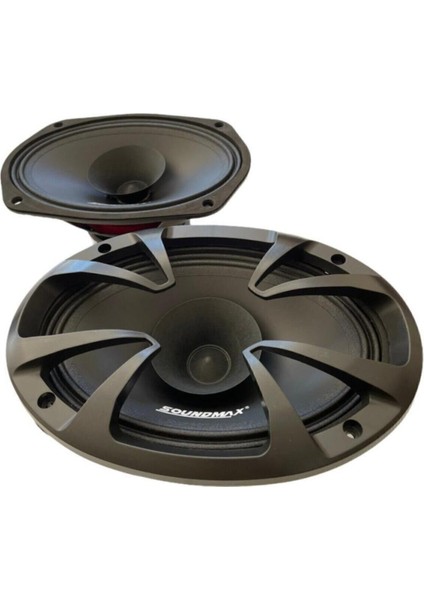 SX-M69XH Çifti 500WAT-200W Rms Kapaklı 6x9 Oval Oto Midrange Hoparlör modelleri