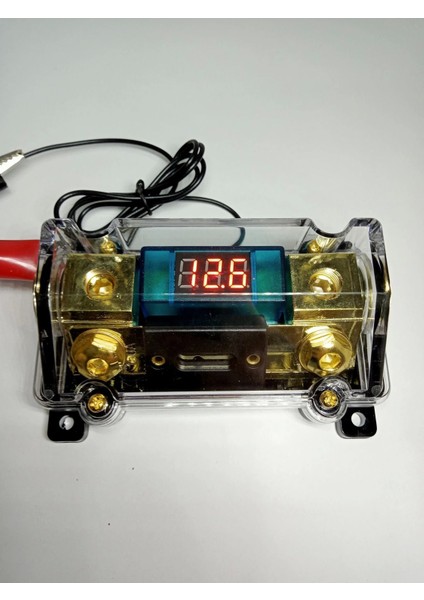 Amfi Sigortası – Dijital Voltmetre ve Anfi Sigortası – 150 Amper