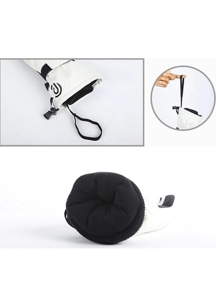 Ultralight Su Geçirmez Unisex Dokunmatik Kayak & Snowboard Eldiveni -Siyah modelleri