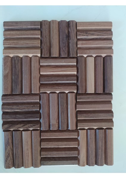 Ahşap 6 X1,5 cm Tasarım Parçalar Akasya 100 Adet