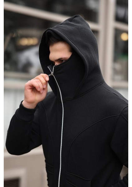 Ninja 3 Iplik Fermuarlı Ceket Siyah fiyatları