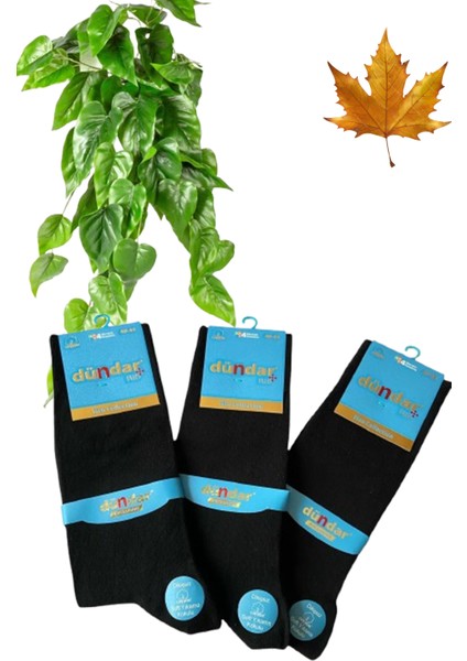 Erkek Çorap Siyah 3'lü Paket 5527