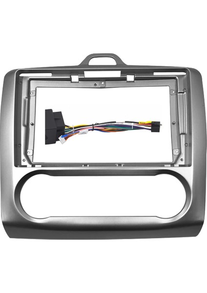 Ford Focus 2-Digital- 2006-2011- 9 Inc Tam Uyumlu Multimedya Çerçevesi-Bağlantı Kablosu-Anten Jakı Dahildir
