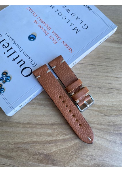 El Dikişi Lacivert Croco Desen Gerçek Deri Saat Kordonu. Hakiki Deri. 18,20,22,24,26MM. Genişlik Seçenekleri.