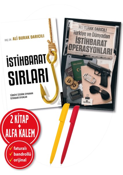 İstihbarat Sırları / Türkiye ve Dünyadan İstihbarat Operasyonları + Alfa Kalem - Ali Burak Darıcılı