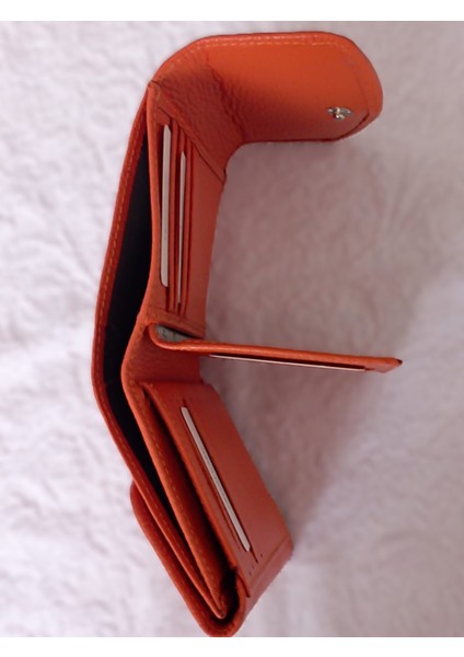 Kadın Deri Cüzdan Cüzdan Kredi Kartlıklı Para Bölmeli 12 Kartlıklı 4 Bölmeli 12.5x9.5cm