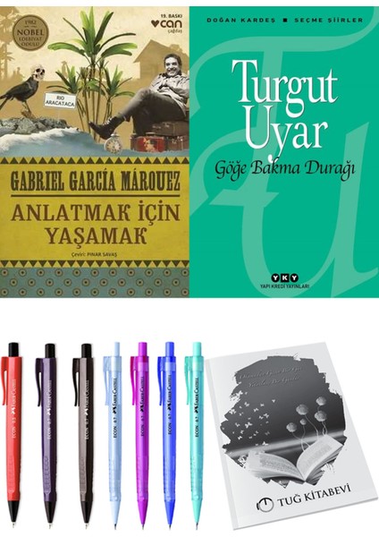 Göğe Bakma Durağı ve Anlatmak Için Yaşamak Gabriel Garcia Marquez