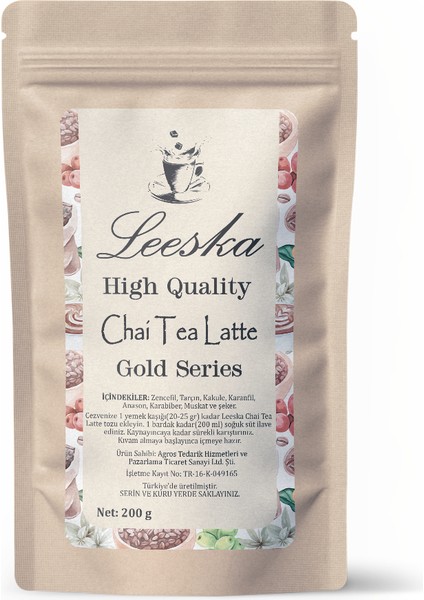 Chai Tea Latte 200 gr