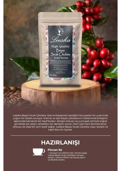Beyaz Sıcak Çikolata 200 gr fiyatları