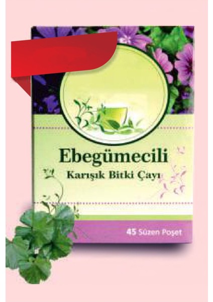 Kademgiller Ebegümeci Bitkisel Karışımlı Çay