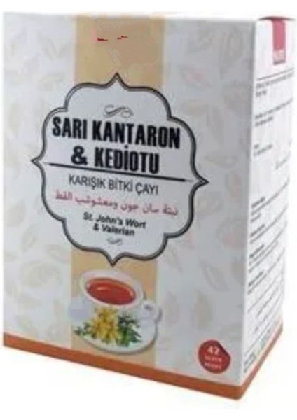 Kademgiller Sarı Kantaron & Kedi Otu Karışımlı Bitki Çayı