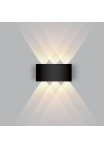 AH07-07201 3X2W 3000K Günışığı Çift Taraflı Dekoratif LED Duvar Apliği