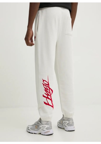 Relaxed Beyaz Erkek Eşofman Altı 50521082_DLOGOPANTE modelleri