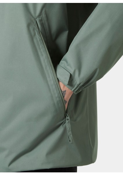 Açık Yeşil Fermuarlı Yaka Normal Kalıp Yağmurluk HHA.64032_HELLY Hansen Ervık Yağmu fırsatları