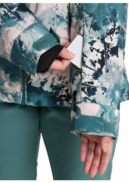 Çok Renkli Kadın Kayak Montu ERJTJ03481JET Skı Jk indirimleri