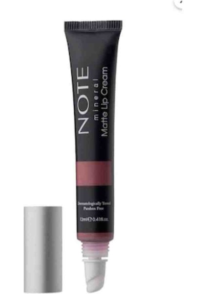 Note Mineral Matte Lip Cream Yarı Mat Bitişli Likit Ruj 04 Runway