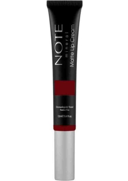 Note Matte Lip Cream Ruj 07 Brownight