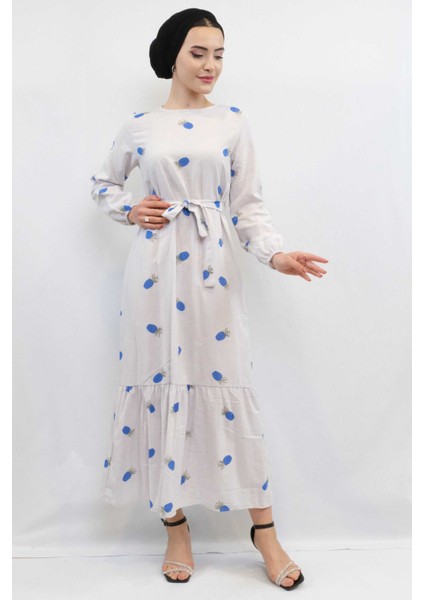 Desenli Elbise Indigo fiyatları