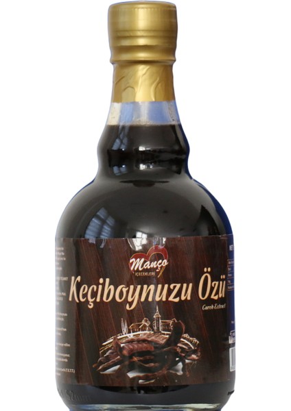 Keçiboynuzu Özü Cam ( Kulplu ) Şişe 700 ml