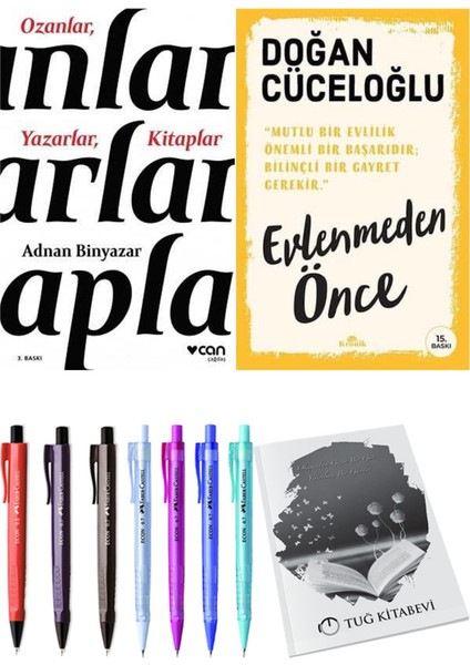 Evlenmeden Önce ve Ozanlar Yazarlar Kitaplar A. Adnan Adıvar
