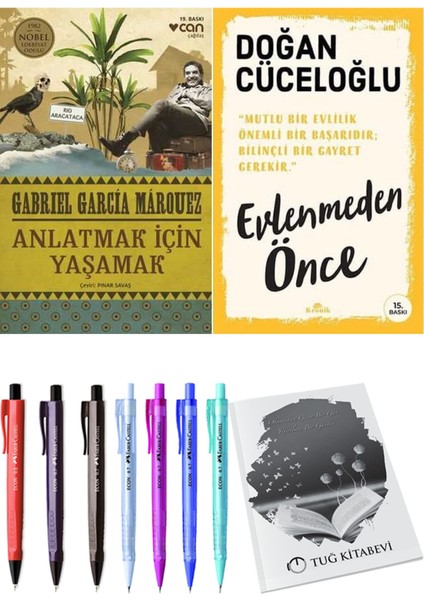 Evlenmeden Önce ve Anlatmak Için Yaşamak Gabriel Garcia Marquez