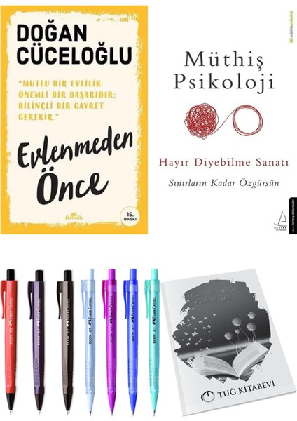 Müthiş Psikoloji Hayır Diyebilme Sanatı ve Evlenmeden Önce Doğan Cüceloğlu