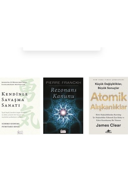 Kendinle Savaşma Sanatı - Rezonans Kanunu - Atomik Alışkanlıklar 3 Kitap