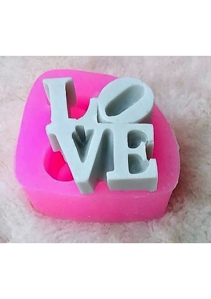 Love Yazısı Silikon Kalıp K-921