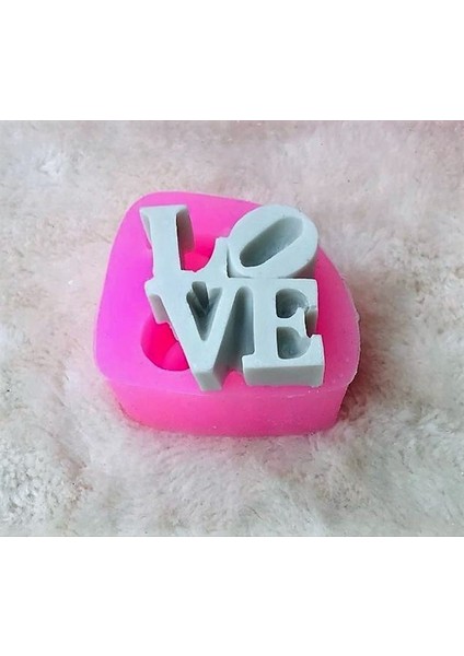 Love Yazısı Silikon Kalıp K-921