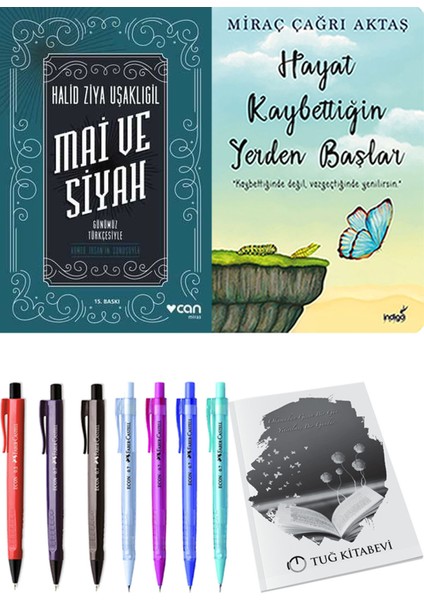 Hayat Kaybettiğin Yerden Başlar ve Mai ve Siyah Halid Ziya Uşaklıgil