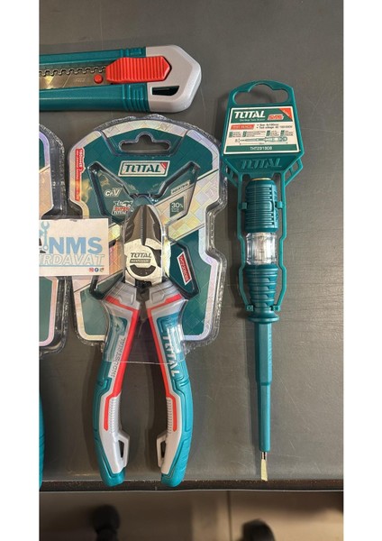 180 mm Pense ve 160 mm Yan Keski 190 mm Kontrol Kalm Seti 4 Parça Nms Hırdavat