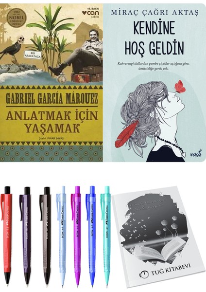 Kendine Hoş Geldin ve Anlatmak Için Yaşamak Gabriel Garcia Marquez