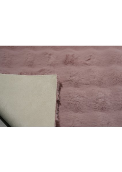 Bubble Tavşan Tüyü, Kaymaz Süet Taban, Süper Soft, Ultra Lüks, Yıkanabilir Halı