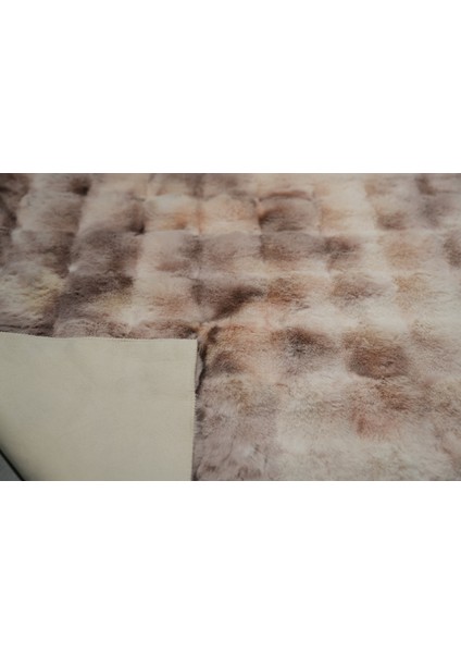 Bubble Tavşan Tüyü, Kaymaz Süet Taban, Süper Soft, Ultra Lüks, Yıkanabilir Halı