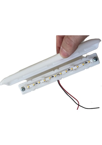 5 Adet 24V Beyaz Kasa Gün Işığı Şerit LED