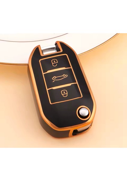 Şenyıldız Aksesuar Opel Grandland x Crosland x Vvivaro Corsa F Sustalı Anahtar Koruma Kılıfı