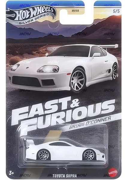 Brian O'conner 5/5 - Hot Wheels Toyota Supra (1/64) Fast & Furious