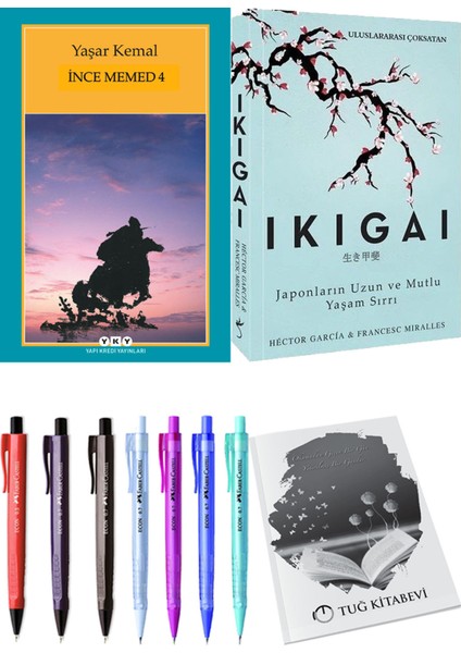 Ikigai Japonların Uzun ve Mutlu Yaşam Sırrı ve Ince Memed 4 Yaşar Kemal