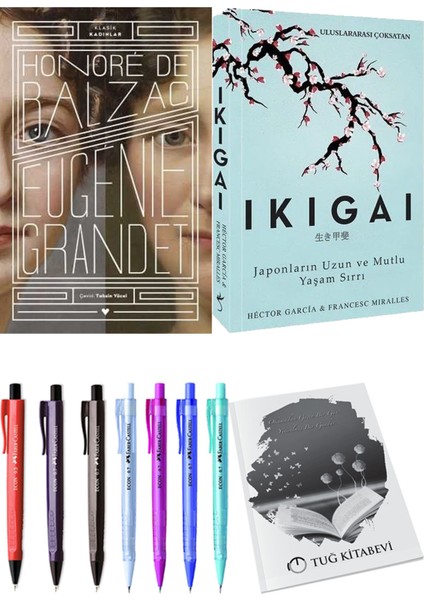 Ikigai Japonların Uzun ve Mutlu Yaşam Sırrı ve Eugenie Grandet Honoro De Balzac