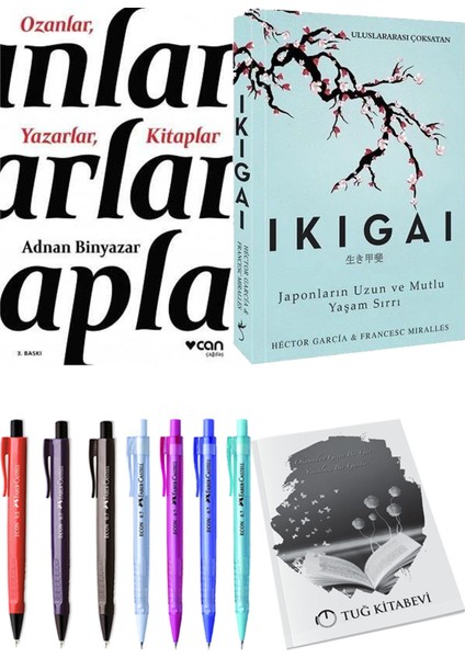Ikigai Japonların Uzun ve Mutlu Yaşam Sırrı ve Ozanlar Yazarlar Kitaplar A. Adnan Adıvar