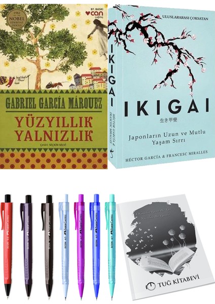Ikigai Japonların Uzun ve Mutlu Yaşam Sırrı ve Yüzyıllık Yalnızlık Gabriel Garcia Marquez