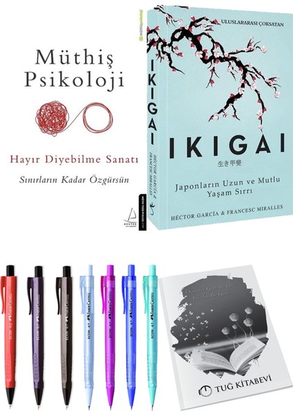 Ikigai Japonların Uzun ve Mutlu Yaşam Sırrı ve Müthiş Psikoloji Hayır Diyebilme Sanatı